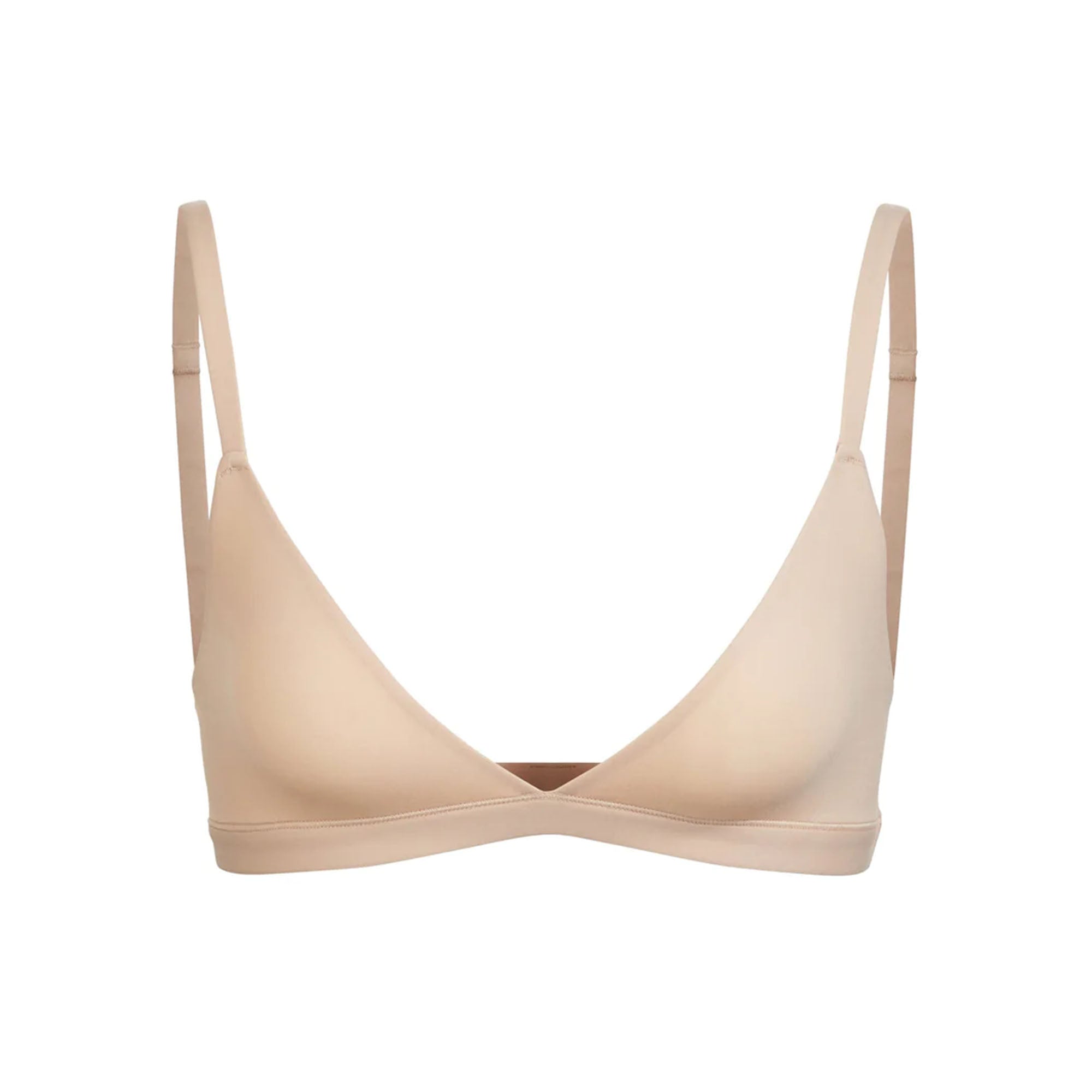 FITS EVERYBODY TRIANGLE BRALETTE | MICA (TRIANGLE BRALETTES) LAYS FLAT ON A WHITE BACKGROUND