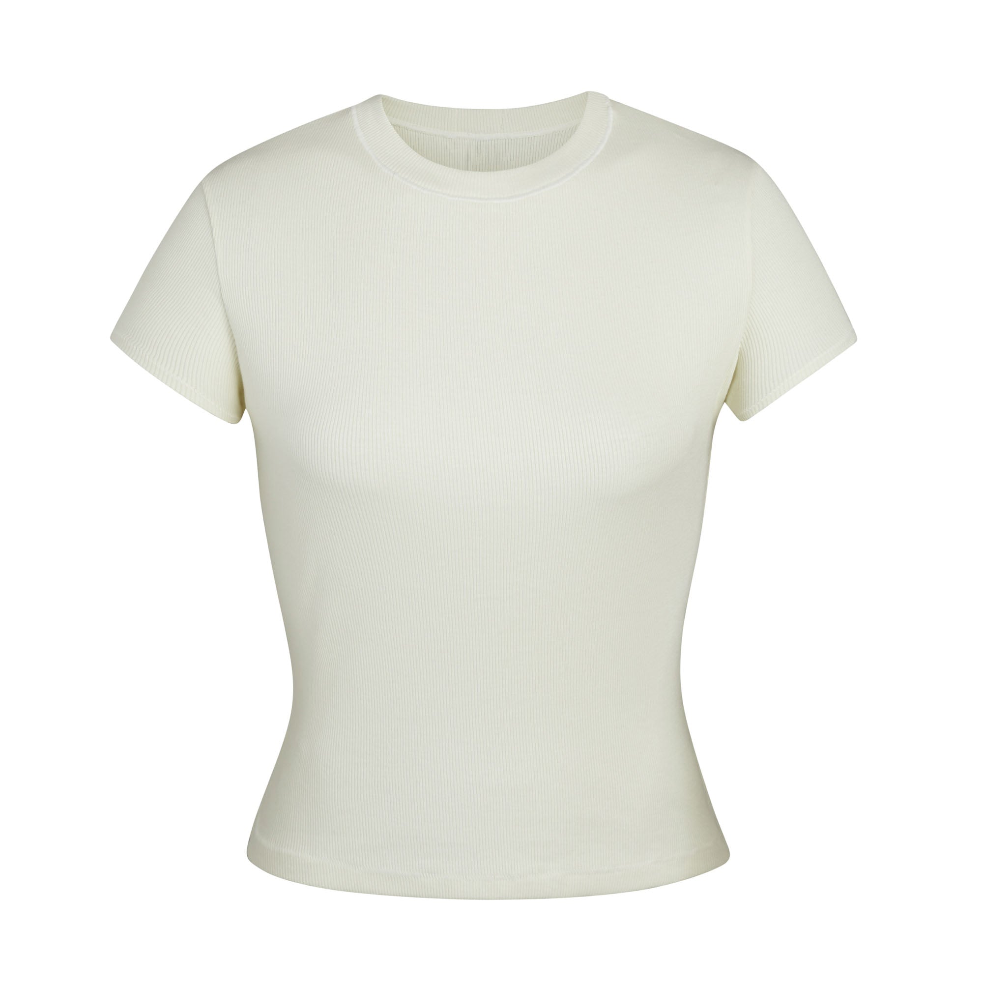 【関税込み】SKIMS ホワイト SKIMS Cotton クラシック Tシャツ SKIMS COTTON MENS CLASSIC T-SHIRT | CHALK