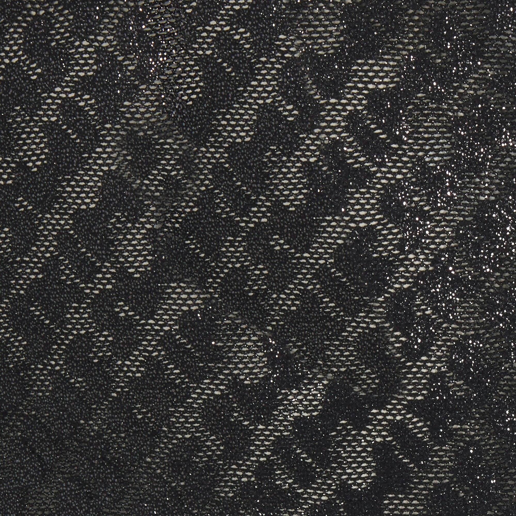 LOGO MESH FOIL TRIANGLE BRALETTE ADDITIONAL FABRIC DETAILS