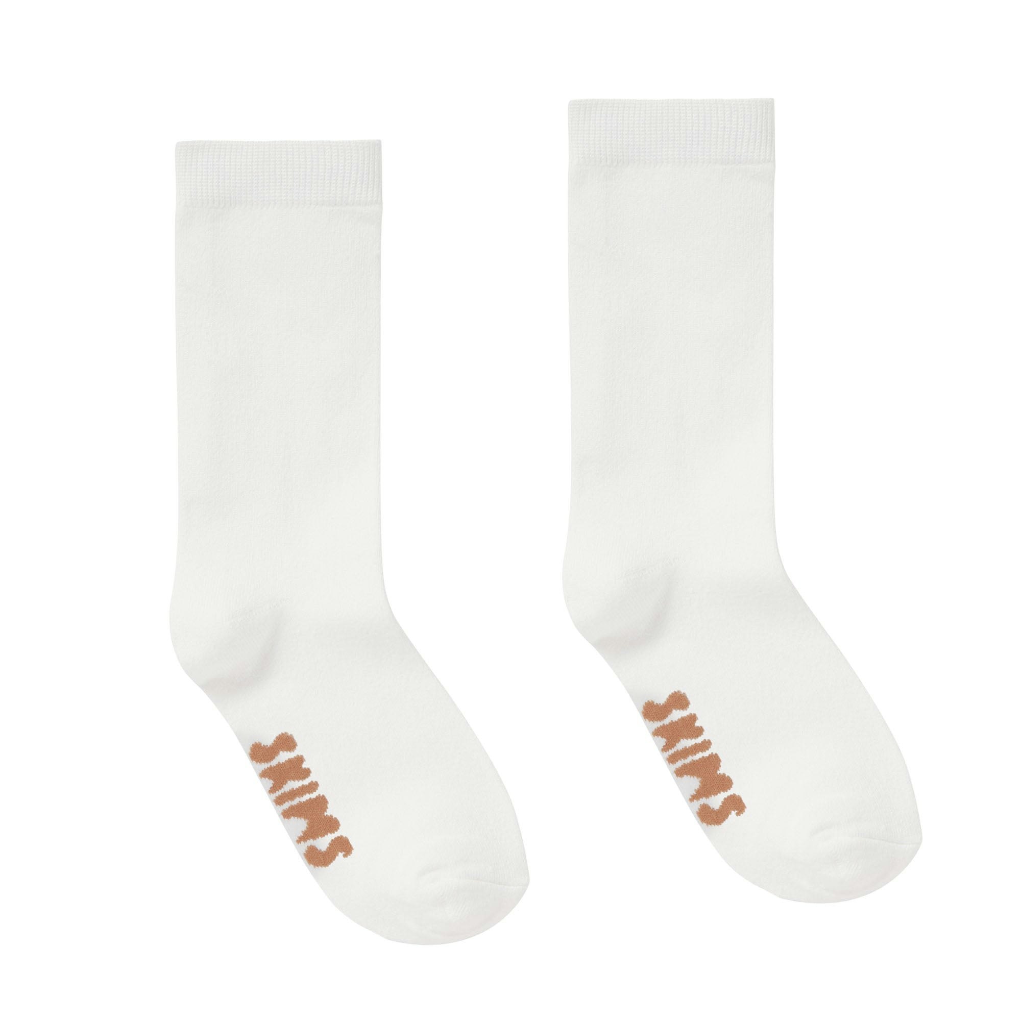 EVERYDAY CREW SOCK | MARBLE (CREW SOCKS) LAYS FLAT ON A WHITE BACKGROUND | FLT