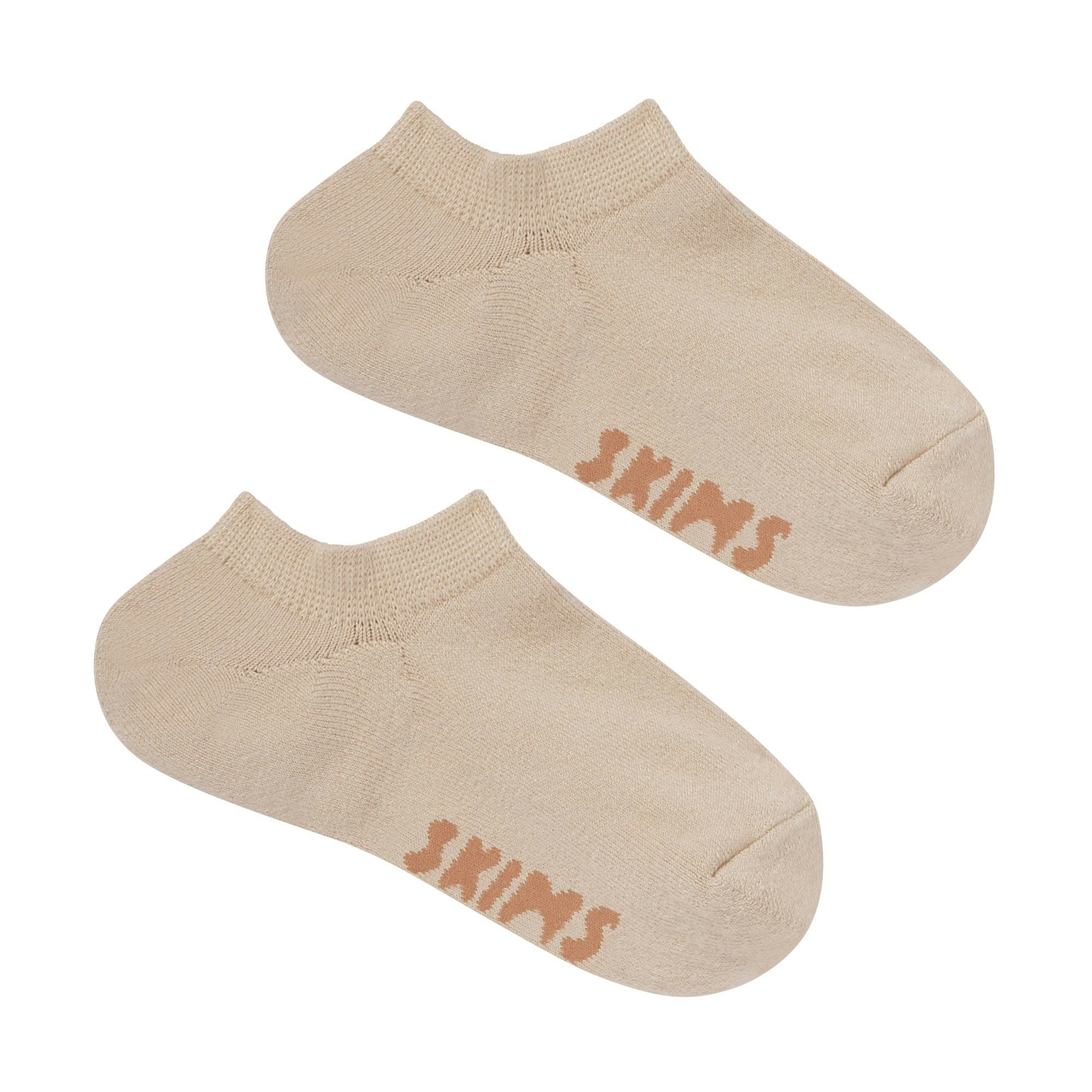 EVERYDAY ANKLE SOCK | SAND (ANKLE SOCKS) LAYS FLAT ON A WHITE BACKGROUND | FLT