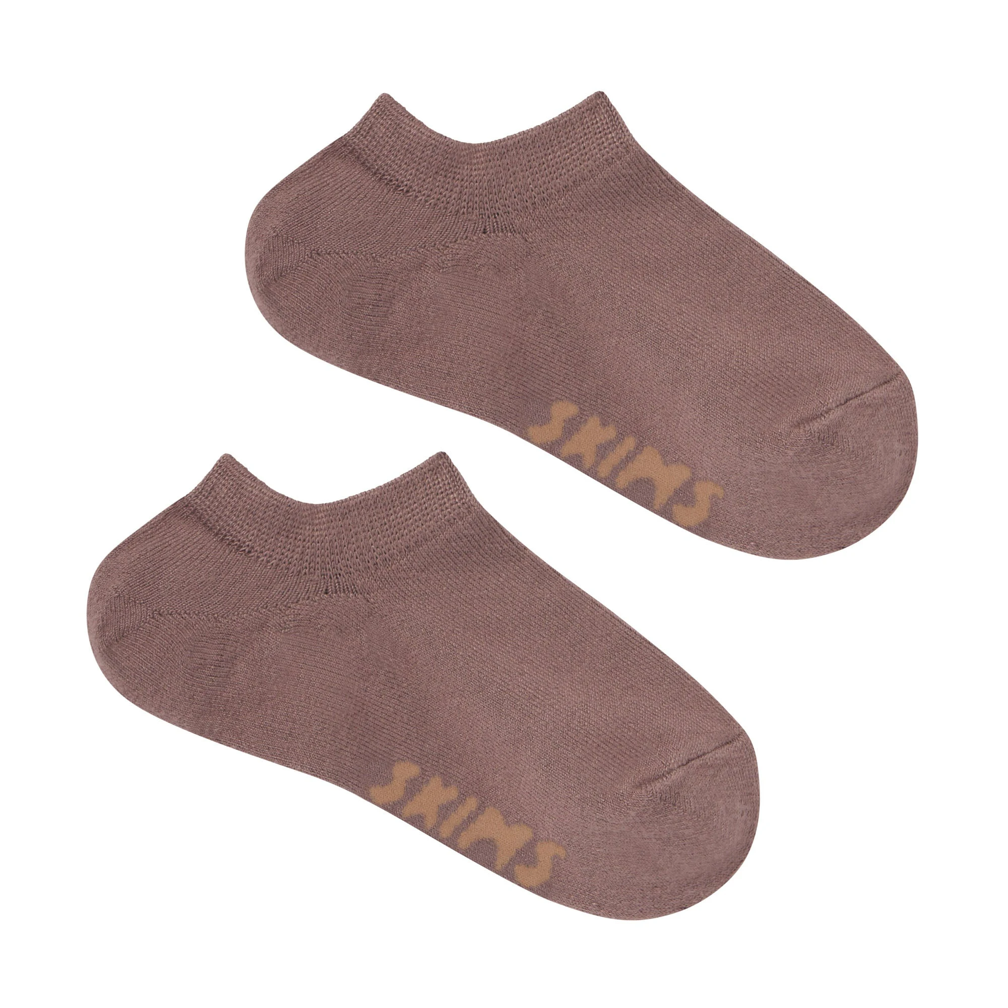 EVERYDAY ANKLE SOCK | UMBER (ANKLE SOCKS) LAYS FLAT ON A WHITE BACKGROUND