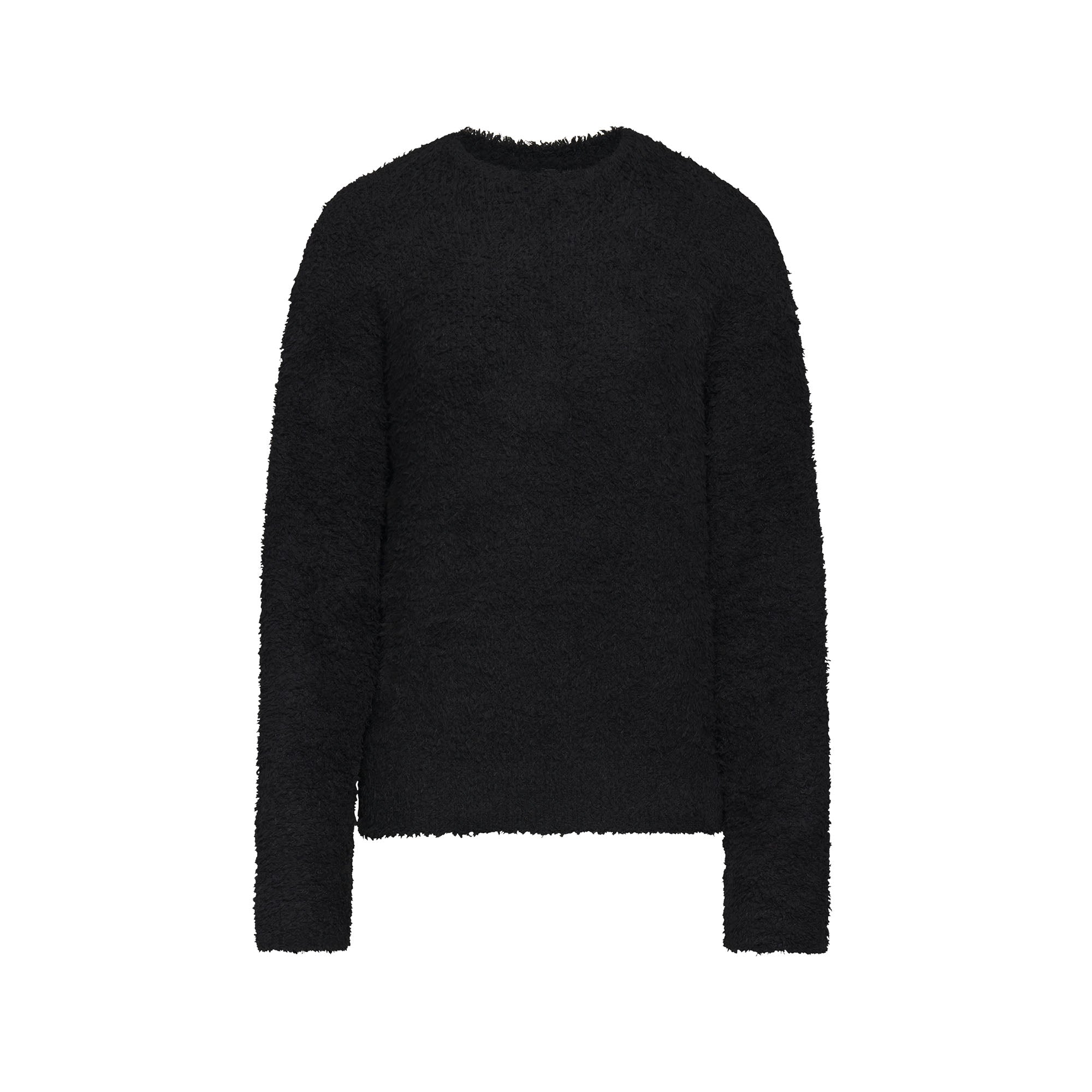 COZY KNIT UNISEX PULLOVER ONYX