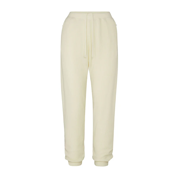 WAFFLE JOGGER LAYS FLAT ON A WHITE BACKGROUND