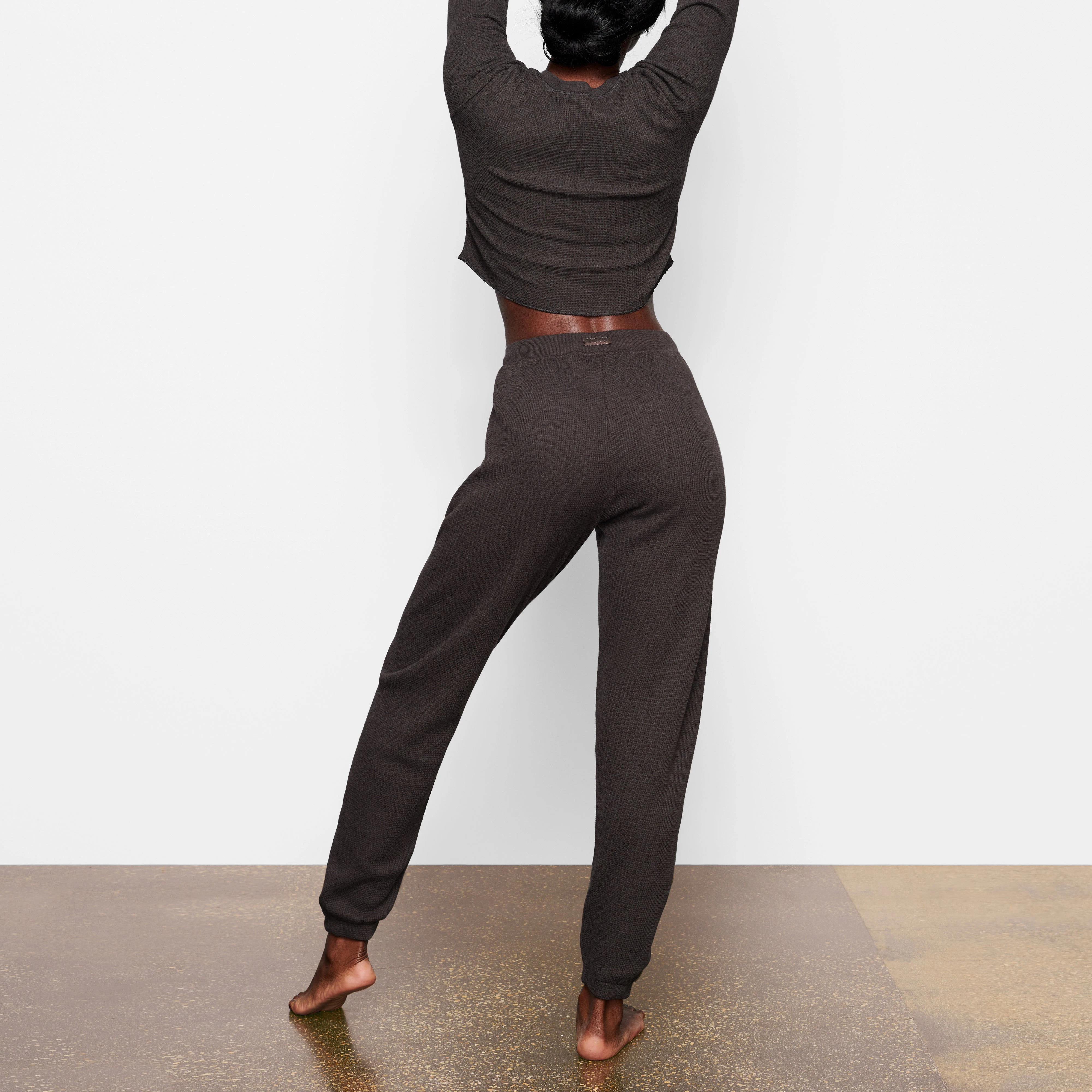 WAFFLE JOGGER ON A MODEL