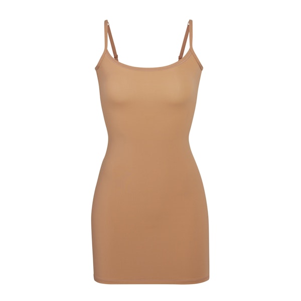 FITS EVERYBODY SLIP DRESS | SIENNA (MINI DRESSES) LAYS FLAT ON A WHITE BACKGROUND | FLT