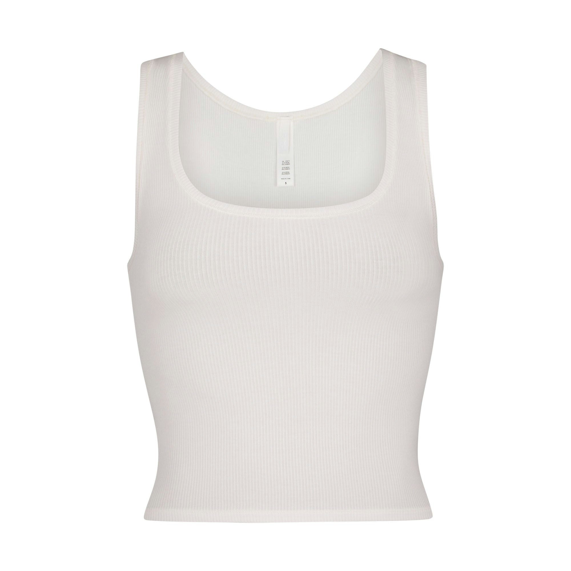 SOFT LOUNGE TANK | MARBLE (TANKS, TOPS) LAYS FLAT ON A WHITE BACKGROUND | FLT