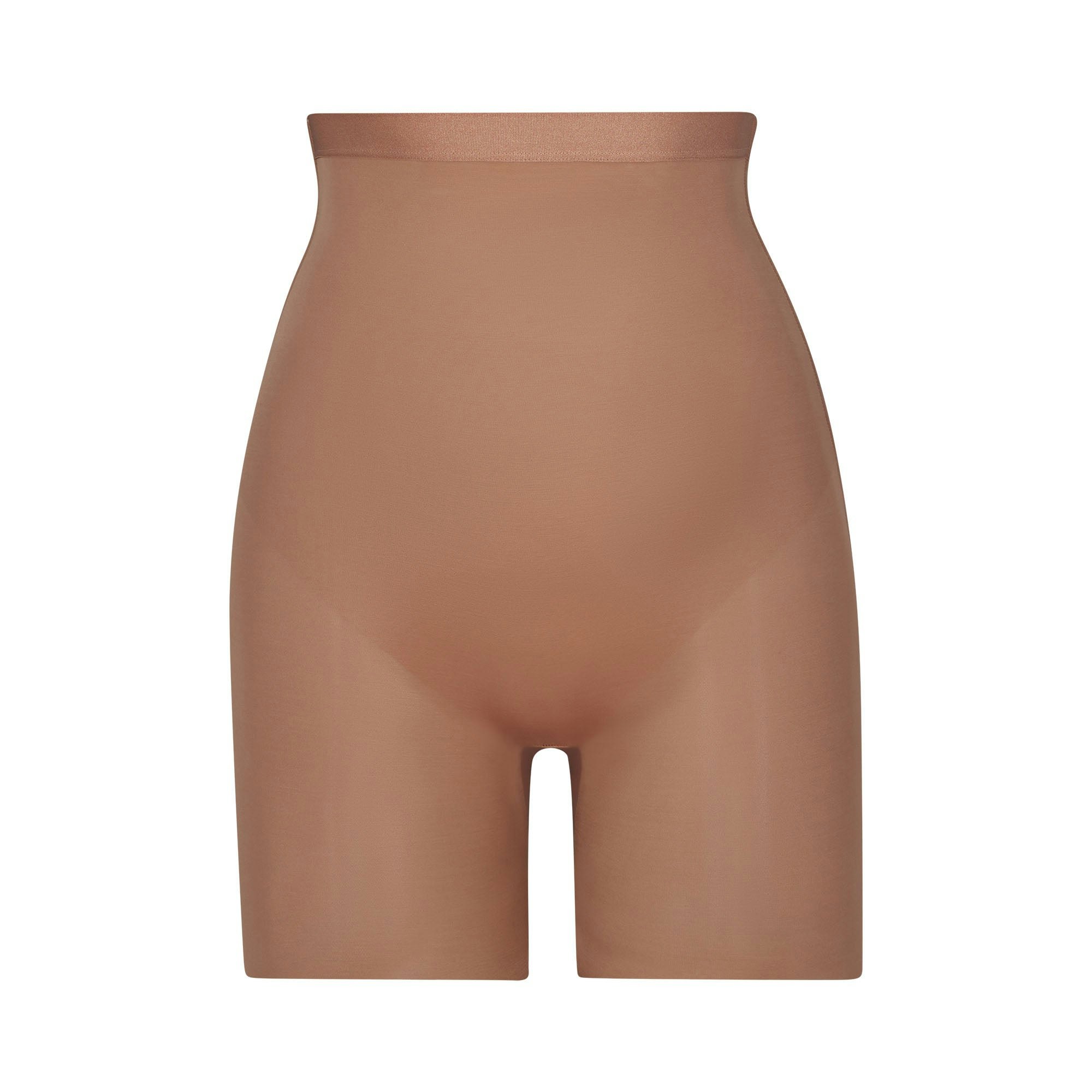 BARELY THERE LOW BACK SHORT LAYS FLAT ON A WHITE BACKGROUND | FLT