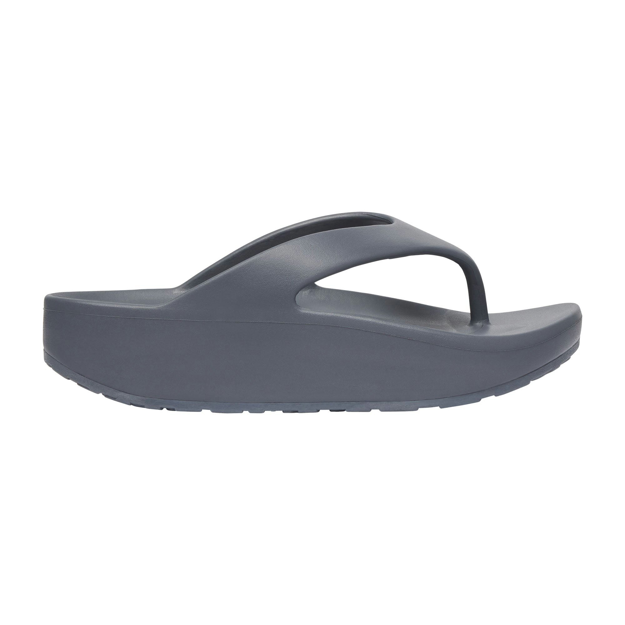 EVA MOLDED SANDAL LAYS FLAT ON A WHITE BACKGROUND | FLT