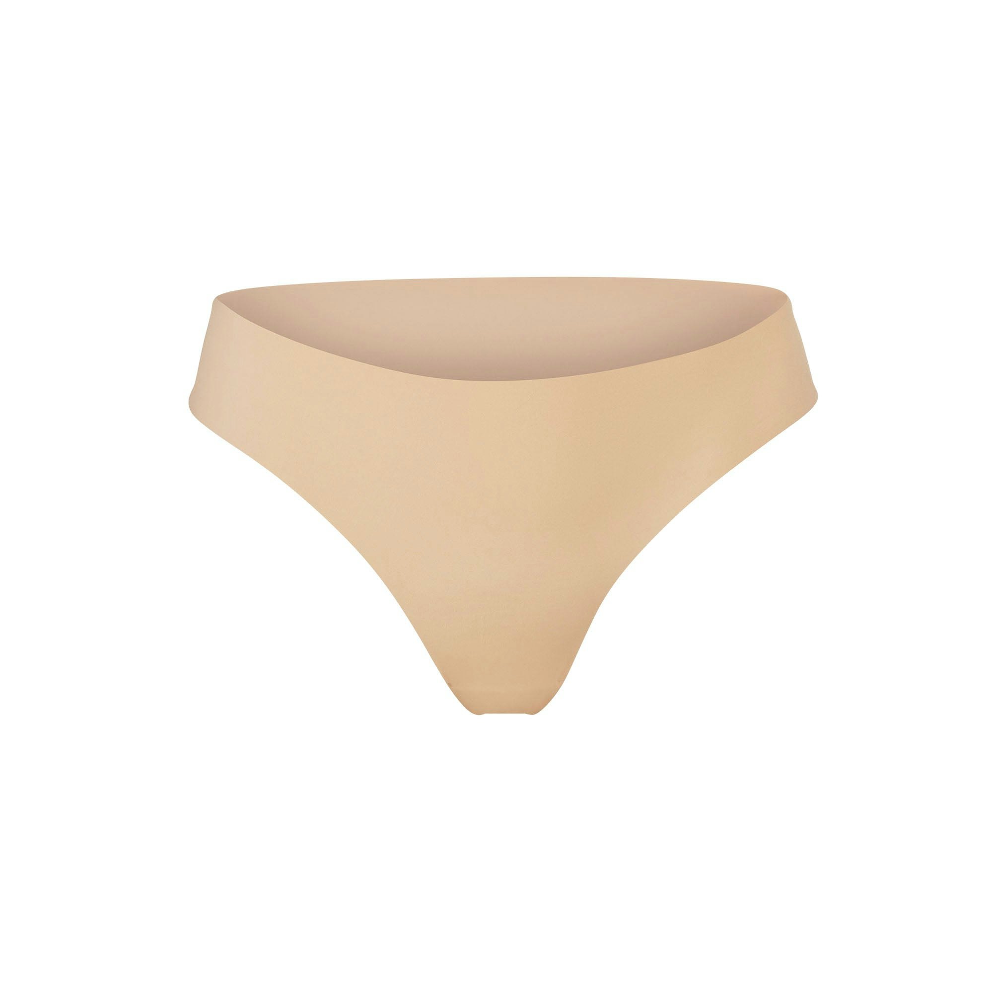 NAKED CHEEKY HIPSTER | CLAY (BRIEFS, PANTIES) LAYS FLAT ON A WHITE BACKGROUND | FLT