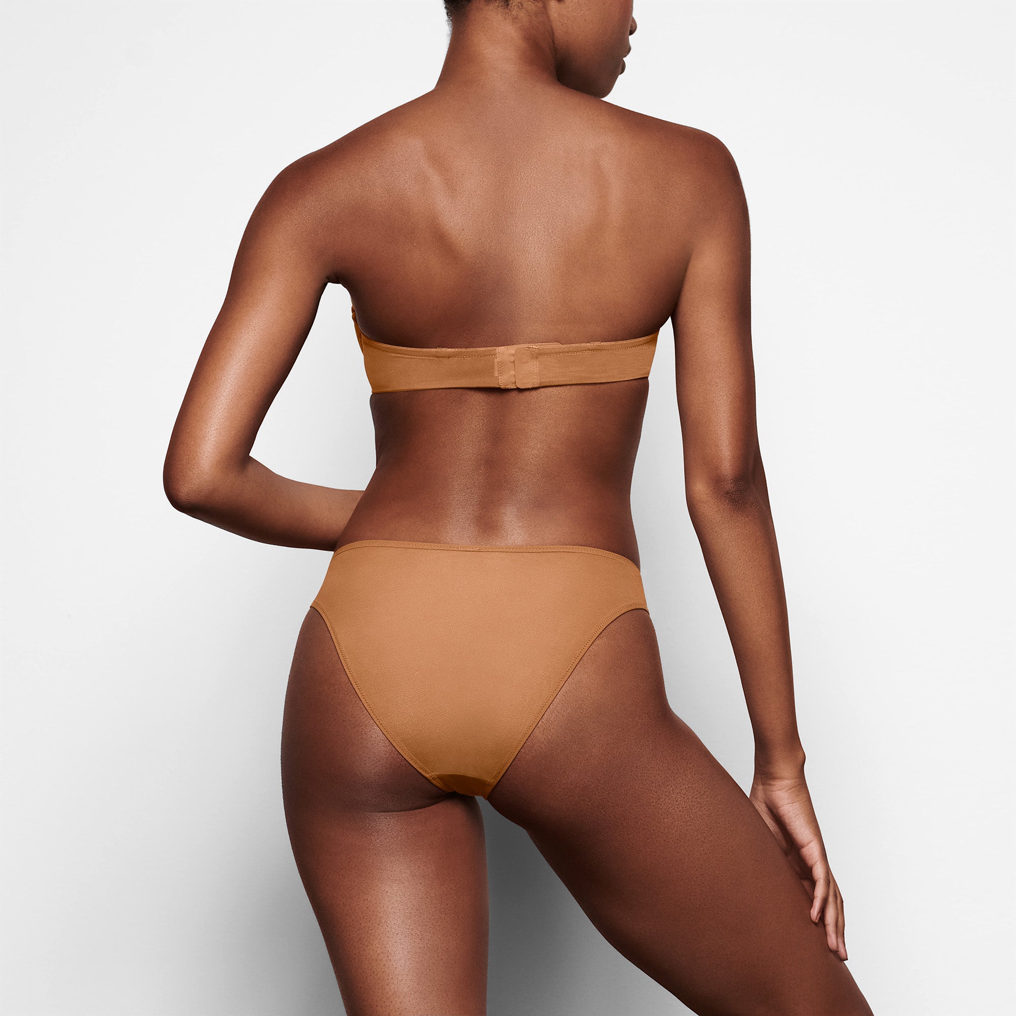 ULTRA FINE MESH BIKINI | BRONZE