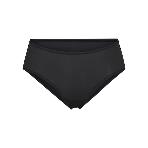 FITS EVERYBODY BRIEF | ONYX (BRIEFS, PANTIES) LAYS FLAT ON A WHITE BACKGROUND | FLT