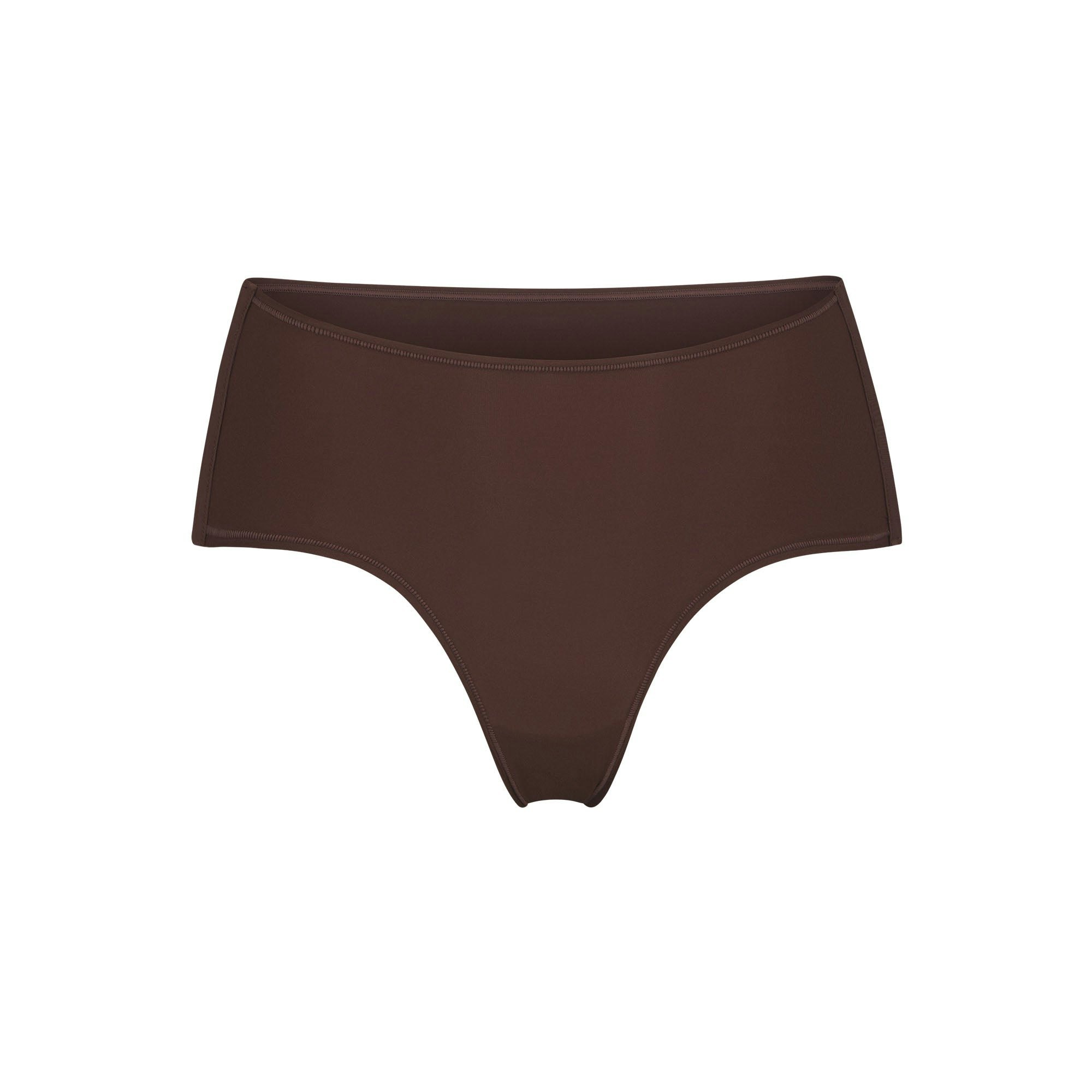 ADAPTIVE FITS EVERYBODY BOY SHORT | COCOA (ADAPTIVE PANTIES) LAYS FLAT ON A WHITE BACKGROUND | FLT