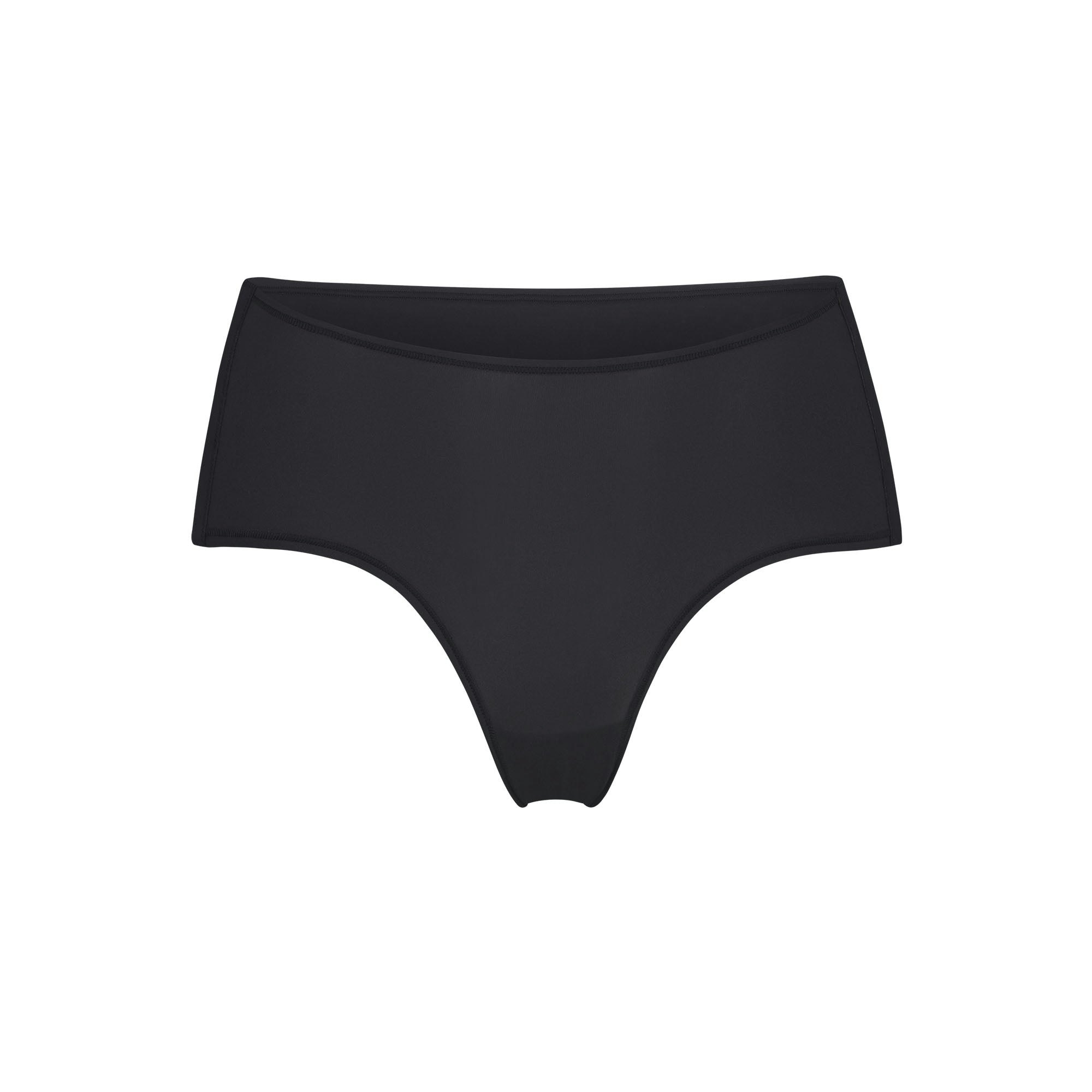 ADAPTIVE FITS EVERYBODY BOY SHORT | ONYX (ADAPTIVE PANTIES) LAYS FLAT ON A WHITE BACKGROUND | FLT