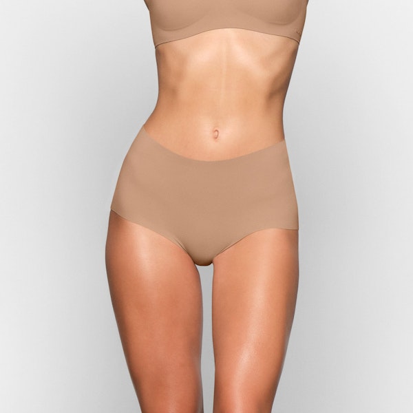 NAKED BOY SHORT WORN ON A MODEL IN FRONT VIEW | SEE SIZE: XXS, XS, S