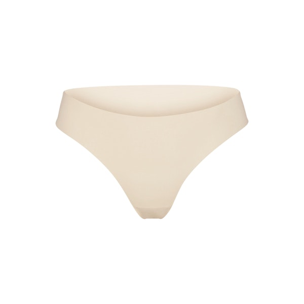 NAKED CHEEKY HIPSTER | SAND (BRIEFS, PANTIES) LAYS FLAT ON A WHITE BACKGROUND | FLT