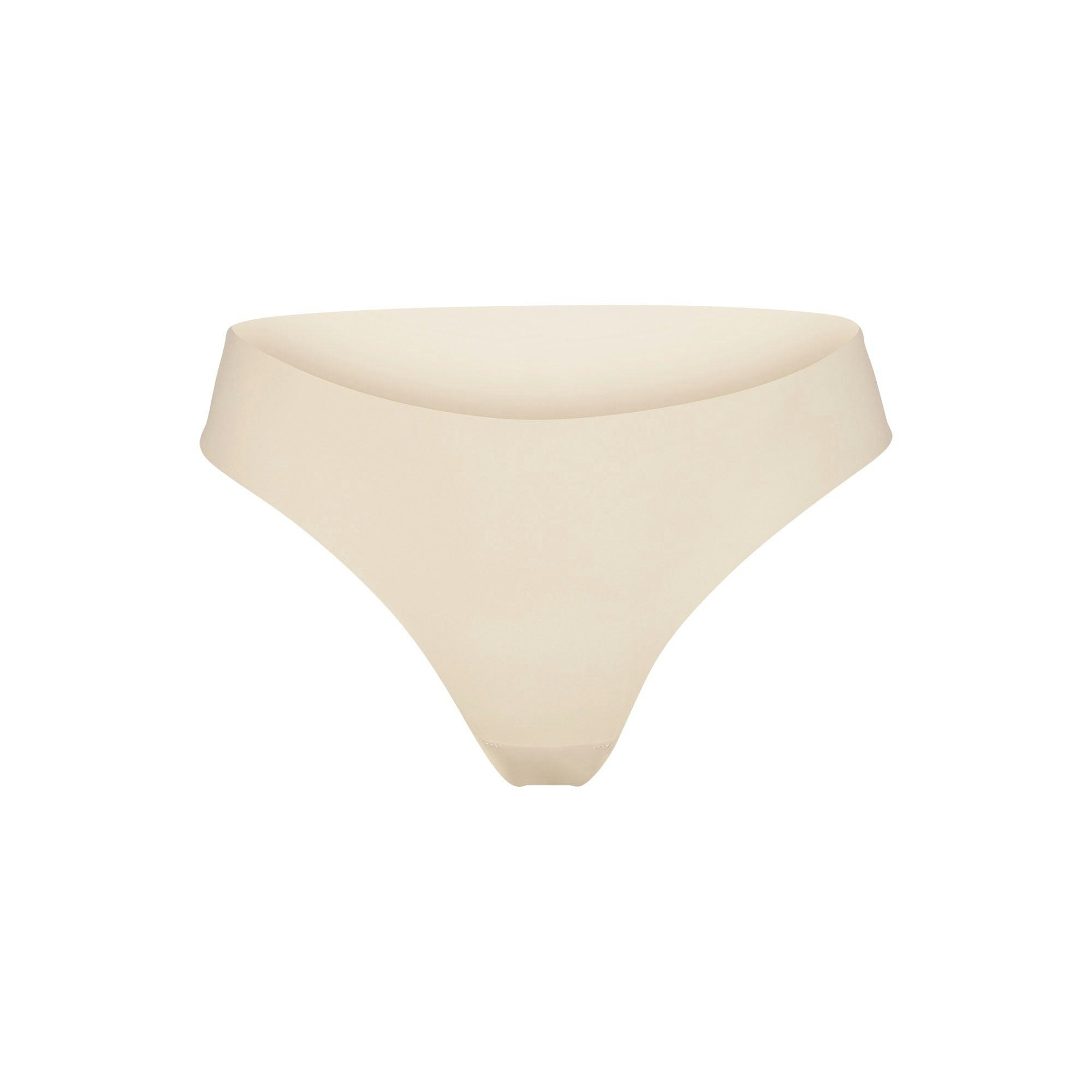 NAKED CHEEKY HIPSTER | SAND (BRIEFS, PANTIES) LAYS FLAT ON A WHITE BACKGROUND | FLT