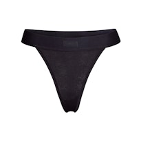COTTON RIB THONG