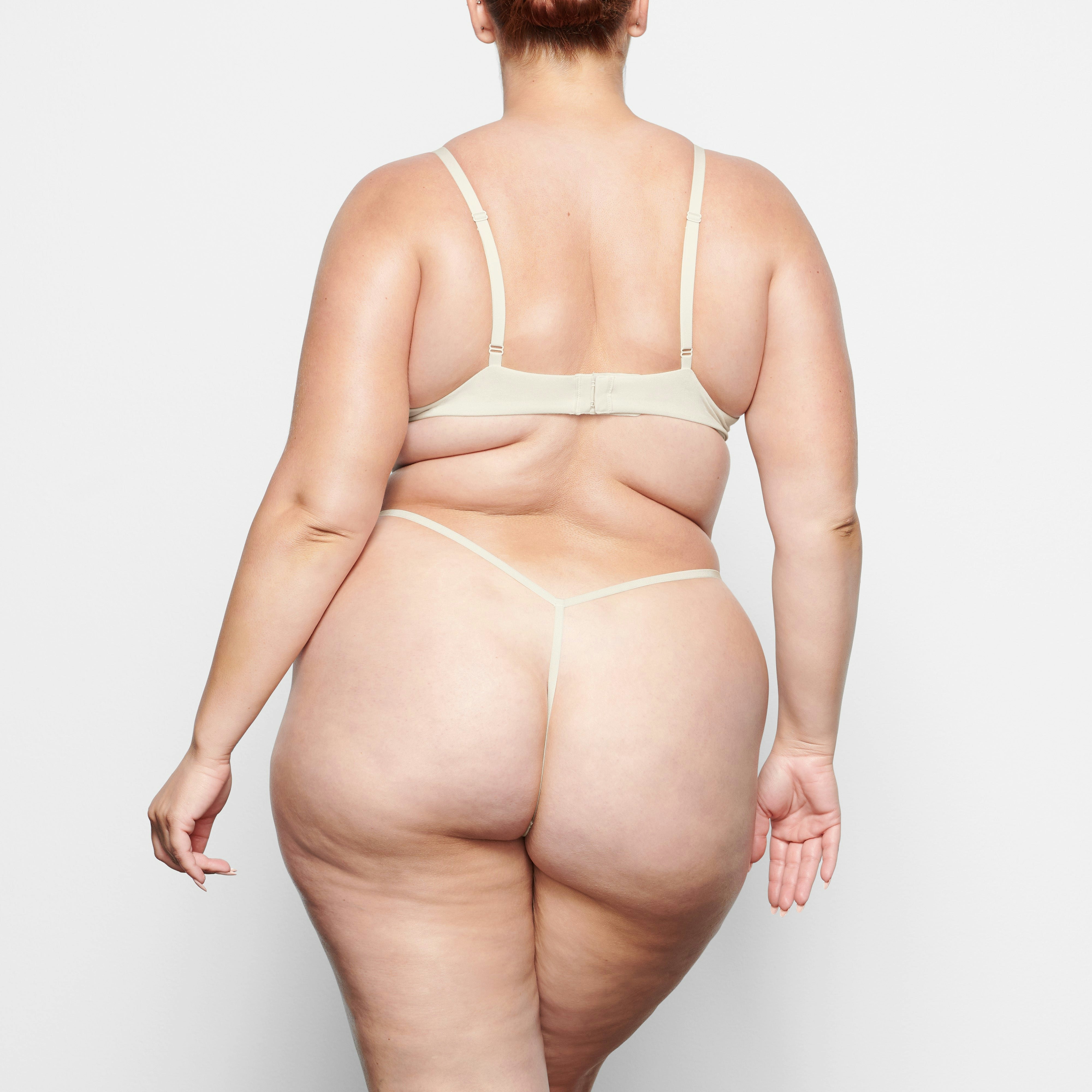 COTTON JERSEY T-STRING THONG