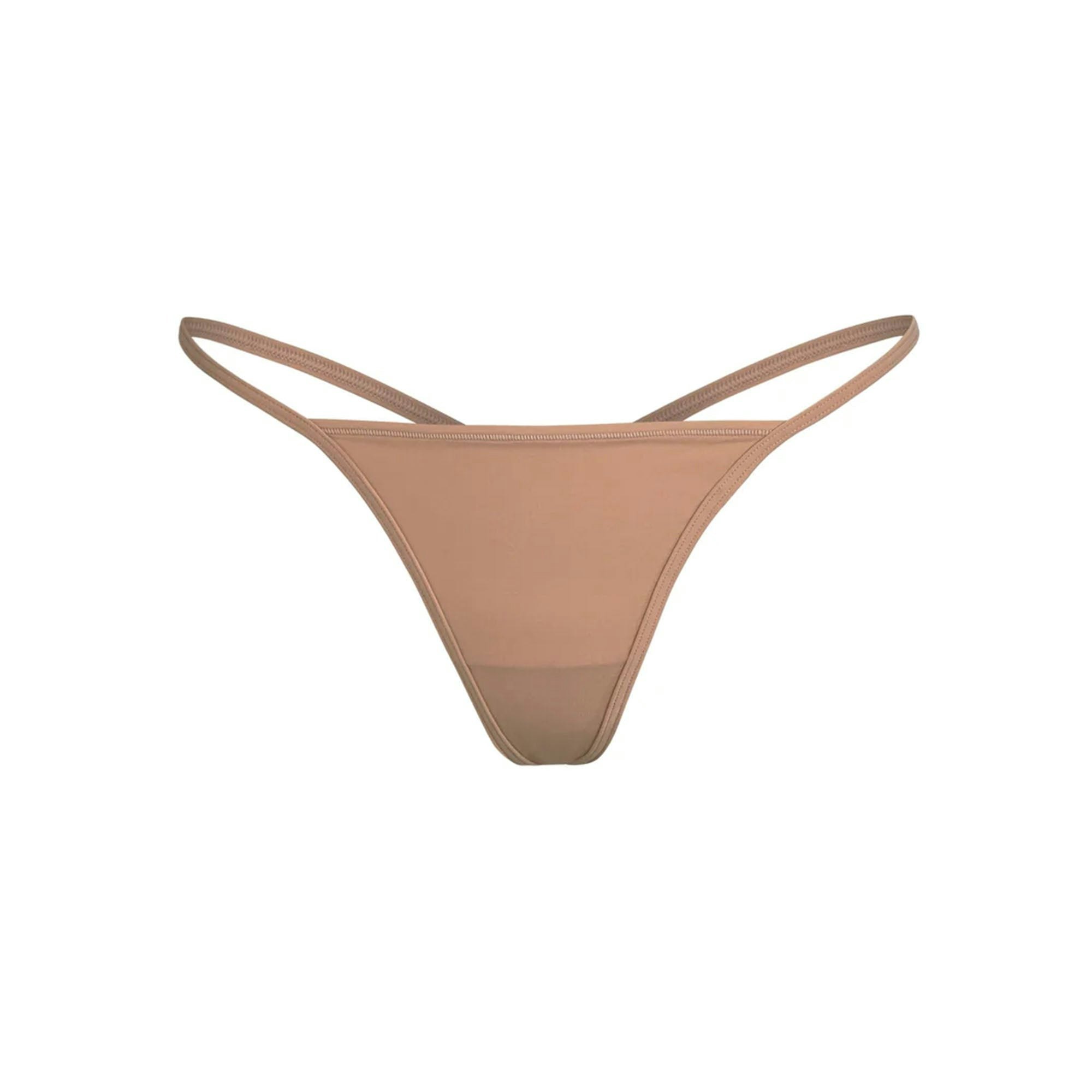 FITS EVERYBODY T-STRING THONG | SIENNA (THONGS, PANTIES) LAYS FLAT ON A WHITE BACKGROUND | FLT
