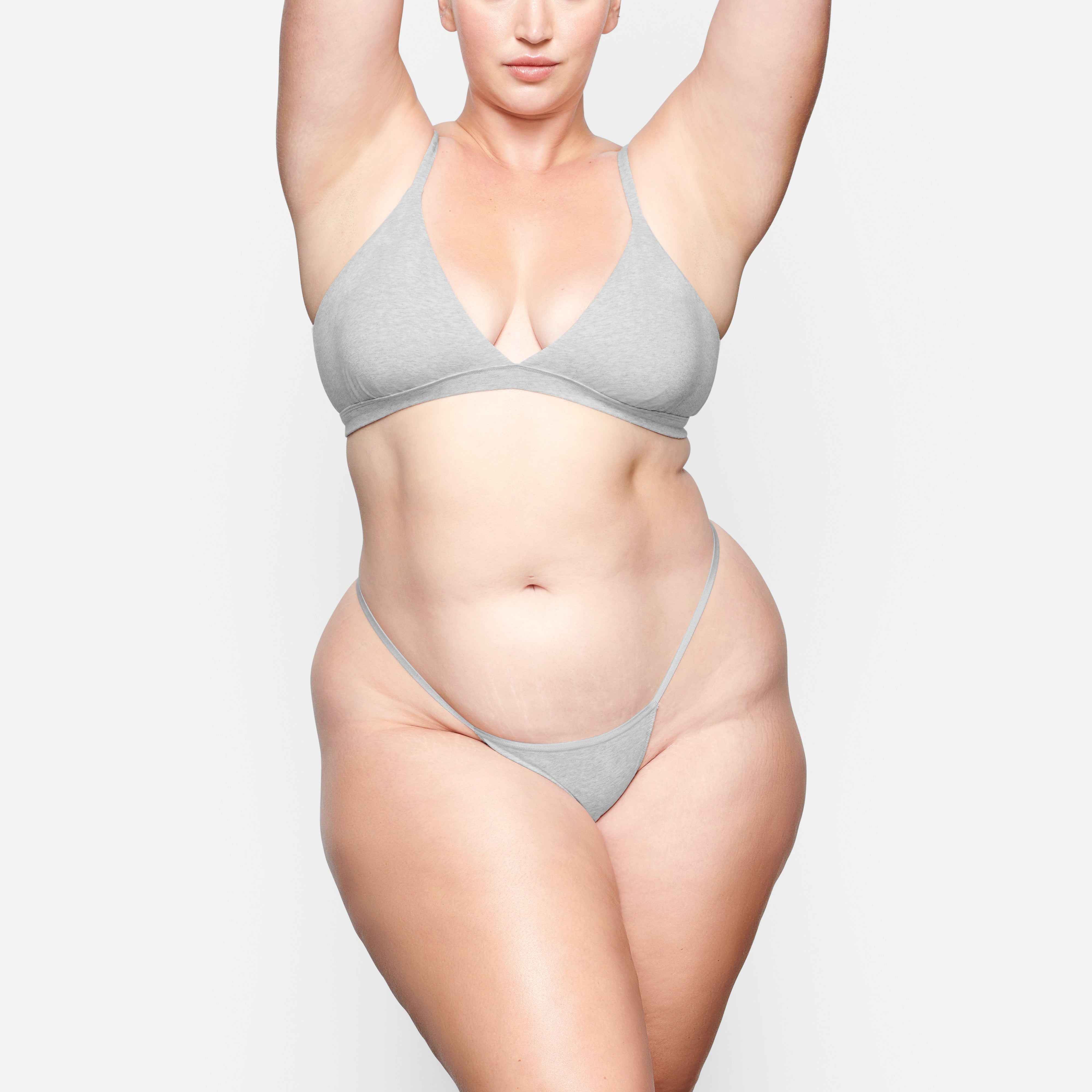 COTTON JERSEY T STRING THONG