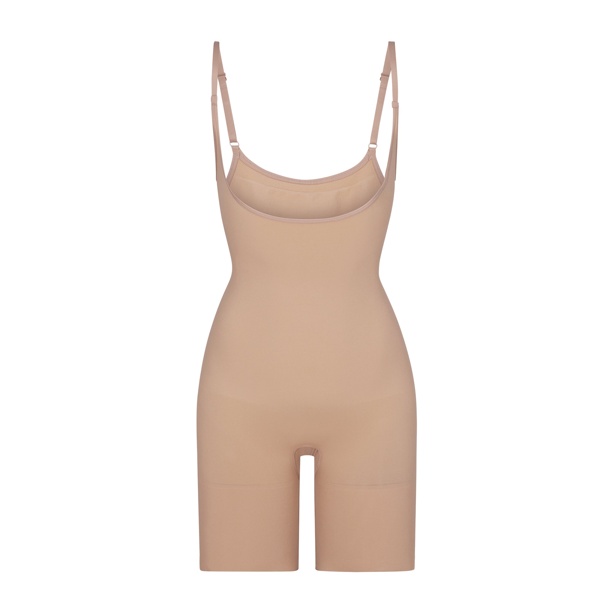 SEAMLESS SCULPT BUTT LIFTING OPEN BUST BODYSUIT | CLAY