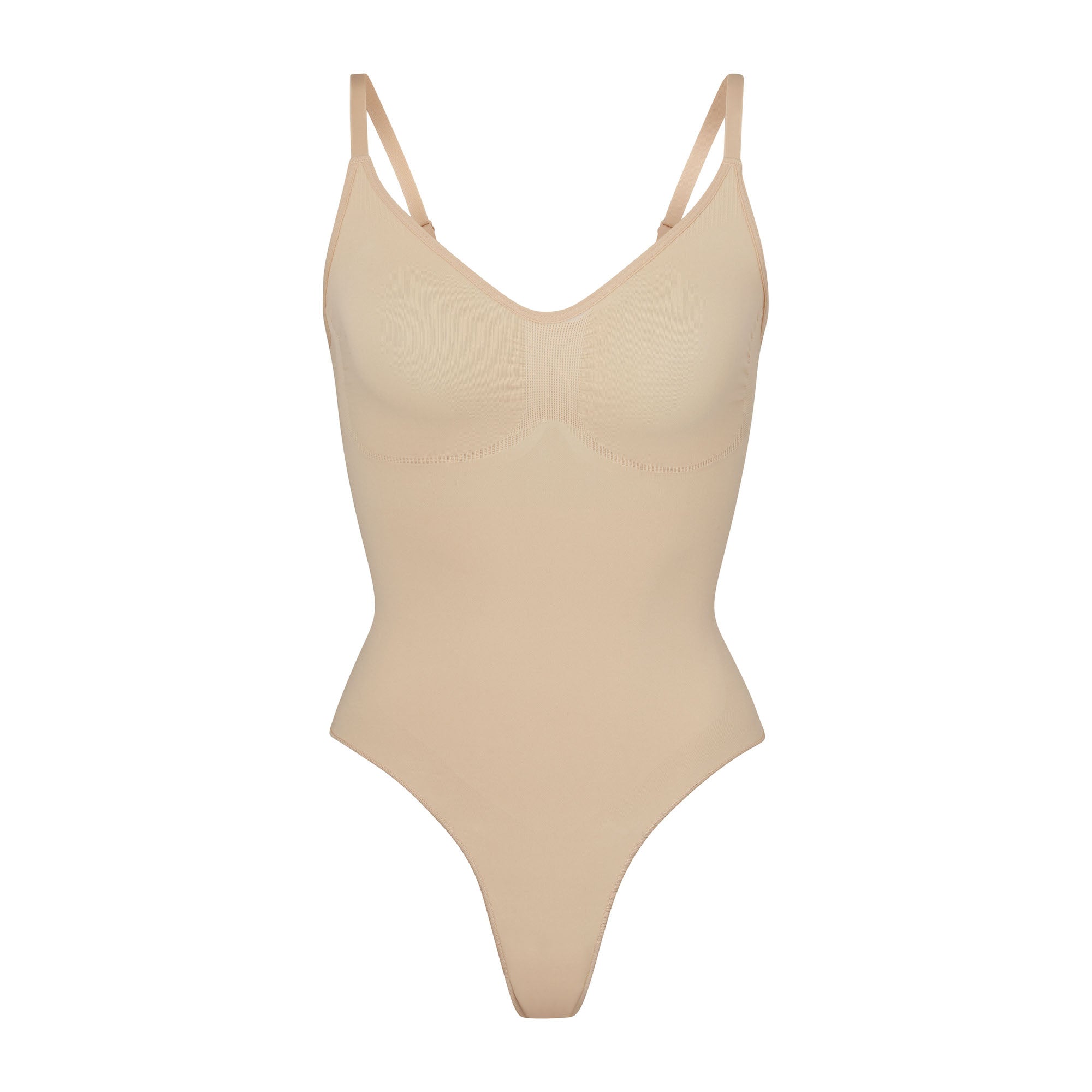SEAMLESS SCULPT THONG BODYSUIT | MICA