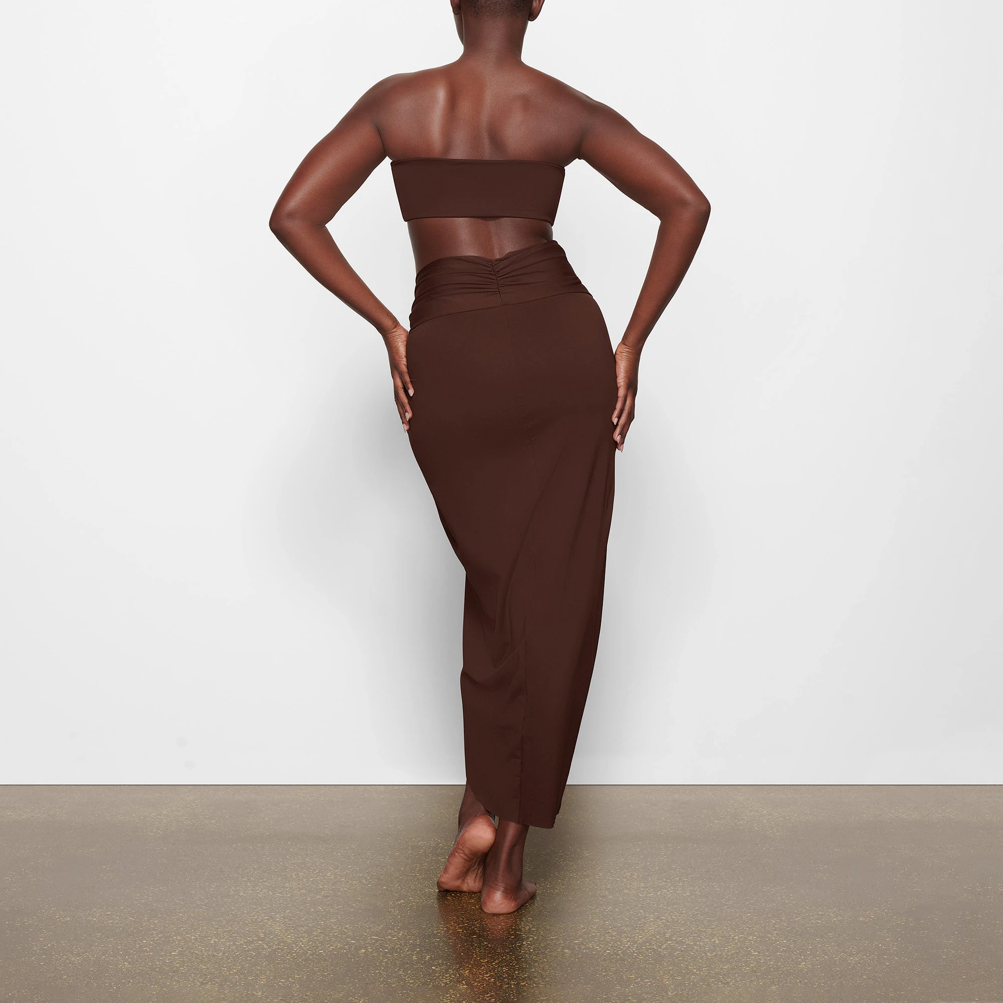 SWIM BANDEAU BIKINI TOP ADDITIONAL FABRIC DETAILS