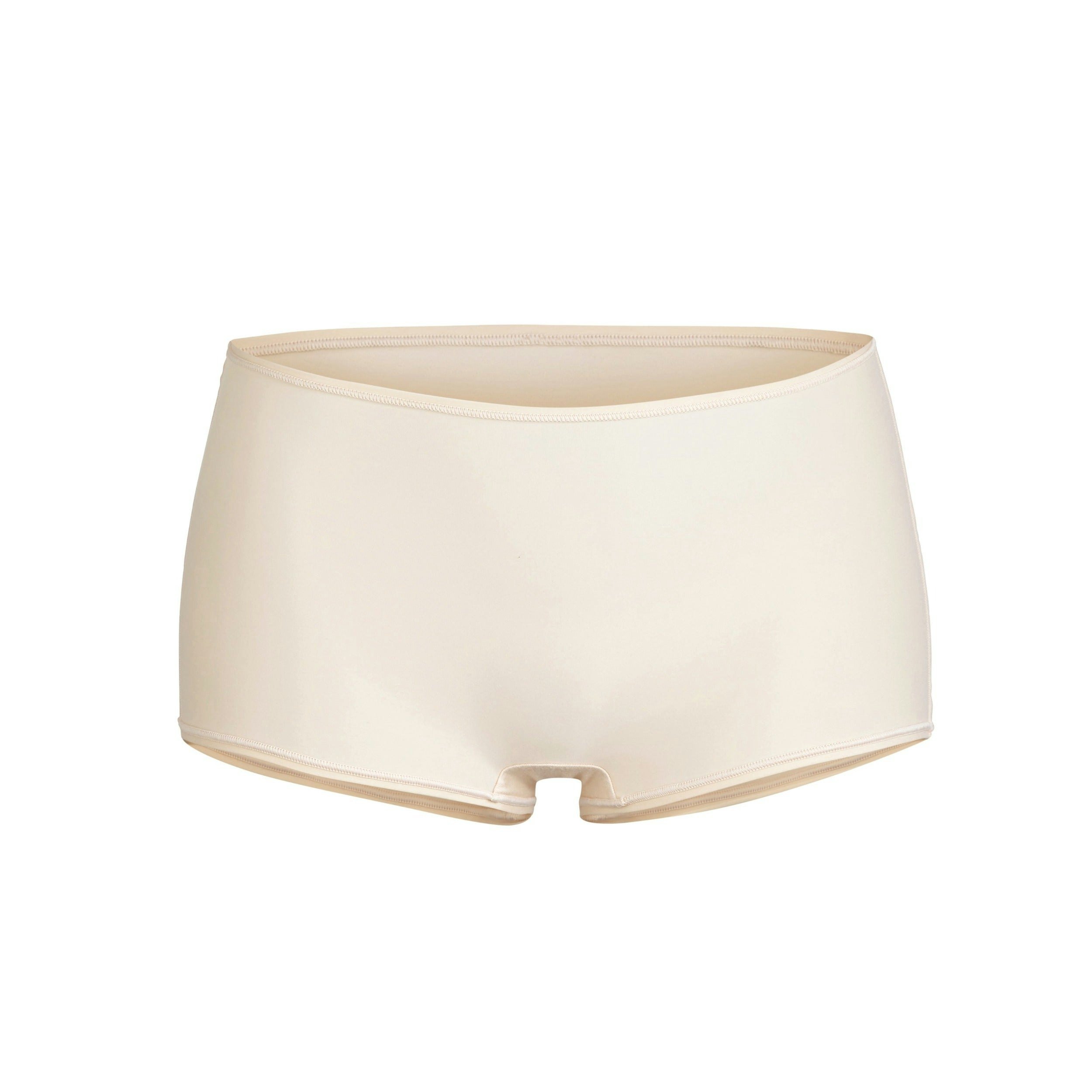 FITS EVERYBODY BOY SHORT | SAND (BOY SHORTS, PANTIES) LAYS FLAT ON A WHITE BACKGROUND | FLT