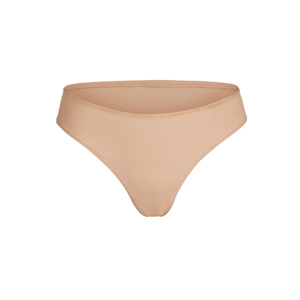 FITS EVERYBODY CHEEKY BRIEF | OCHRE (BRIEFS, PANTIES) LAYS FLAT ON A WHITE BACKGROUND | FLT