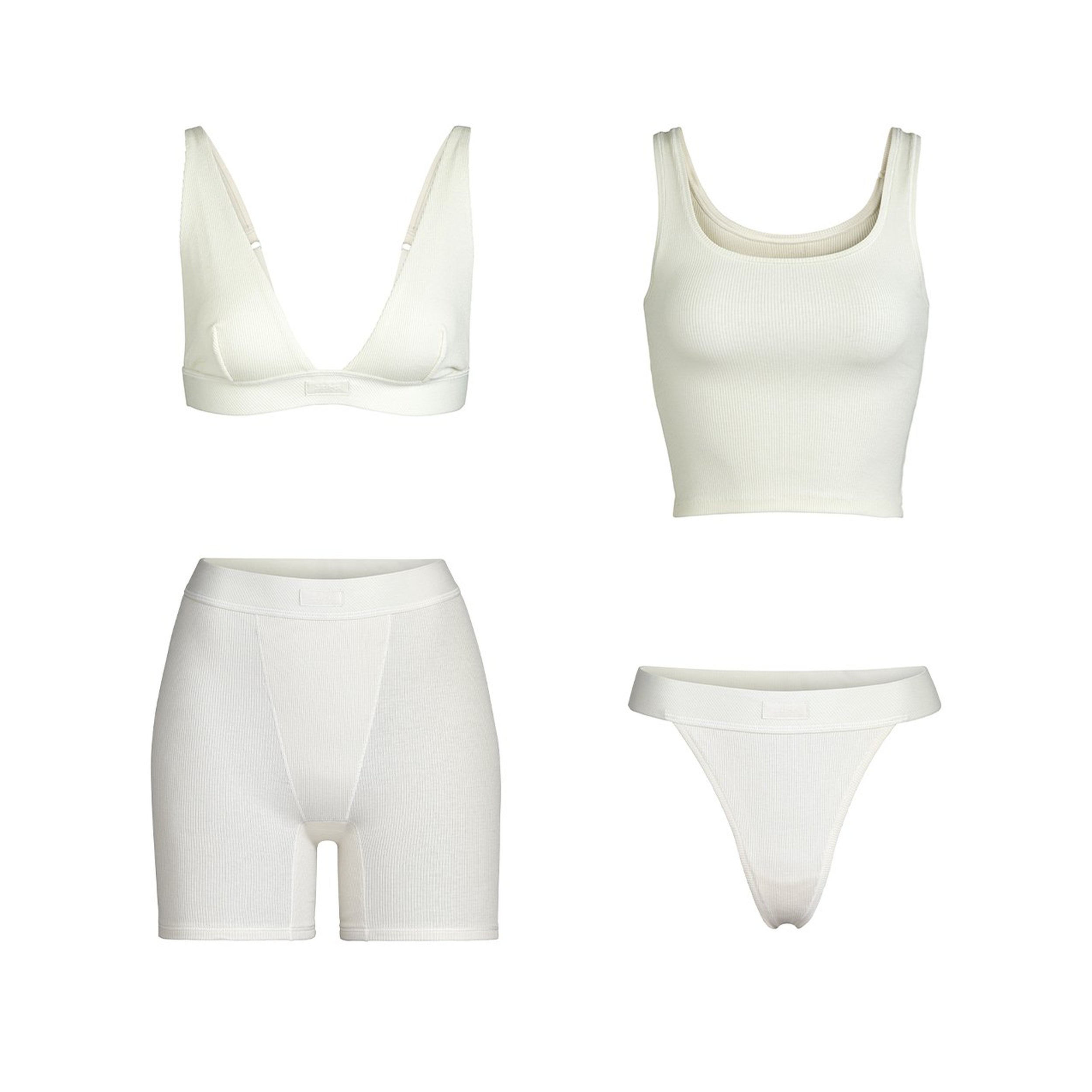 COTTON EVERYDAY BUNDLE | BONE | XXS